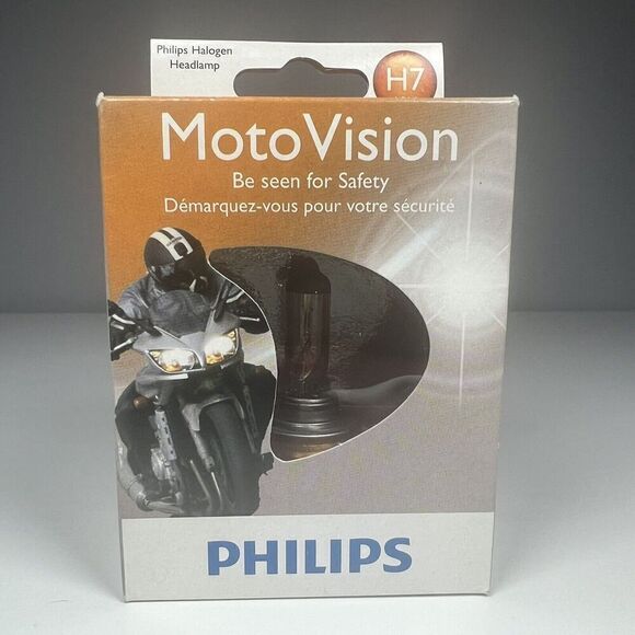 Philips H7 Kawasaki KLR650 Ninja650R Versys Ninja250 08 09 10 11 Headlight Bulb - Picture 1 of 4